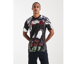 adidas Performance - Manchester United 25/26 - Maglia pre-partita nera/bianca/rossa-Nero L