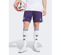 adidas Performance - Manchester United 25/26 - Pantaloncini Away color prugna aurora-Viola XS