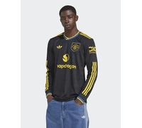 adidas Performance - Manchester United 25/26 - Terza maglia nera a maniche lunghe-Nero XS