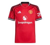 adidas Manchester United FC 2025/26 Home Shirt Junior, Red 7-8Y