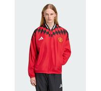 adidas performance Manchester United stadium top da allenamento in rosso MUFC S