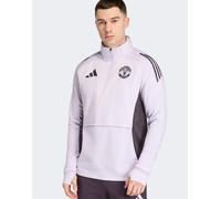 Adidas Manchester United 25/26 Tiro Competition Winterized Training Half Zip Sweatshirt Viola M Uomo