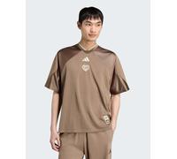 adidas Uomo Marvel Spider-Man Mesh Jersey Shirt, Khaki Six, XL