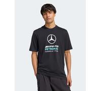 adidas Performance - Mercedes AMG Petronas Formula 1 Team Dna - T-shirt nera/semi menta rush-Nero S