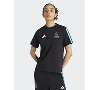 adidas Femme Mercedes - AMG Petronas Formula 1 Team Dna Tee, Black/Semi Mint Rush, XL