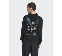 adidas performance - Mercedes AMG Petronas Formula 1 Team - Felpa con cappuccio nera con grafica "George Russell"-Nero M