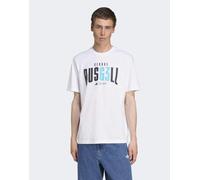 adidas Uomo Mercedes - AMG Petronas Formula One Team George Russell Tee Men, White, XL