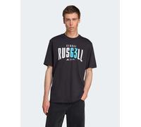adidas Uomo Mercedes - AMG Petronas Formula One Team George Russell Tee Men, Black, L