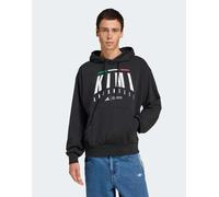 adidas Uomo Mercedes - AMG Petronas Formula One Team Kimi ANTONELLI Hood Men, Black, S