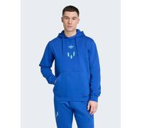 adidas Performance - Messi - Felpa blu reale con cappuccio XS
