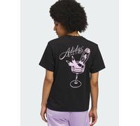 ADIDAS SPORTSWEAR Maglia funzionale 'Mind Body & Spirit(s)' lilla / nero Donna ADIDAS SPORTSWEAR XS-S