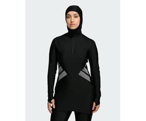 adidas Performance - Modest - Top da bagno a maniche lunghe nero 42