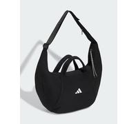 adidas Donna Motion Croissant Bag Large Handbag, black/white, One Size