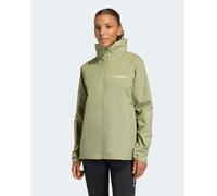 Adidas Giacca impermeabile Terrex Multi Essentials 2L Verde XS Donna