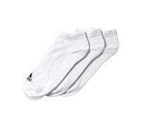 Adidas Performance No-Show Thin 3PP, Calzini, 3 paia, Bianco, 27-30