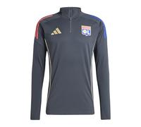 adidas Performance Olympique Lyon Competition Felpa Grigio, M Uomo