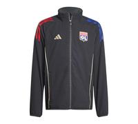 adidas Performance Olympique Lyon - Giacca da presentazione per bambini, colore grigio, 152 bambini