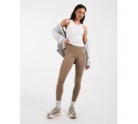 adidas performance - Optimé Essentials - Leggings lunghi kaki six con tasca nascosta-Verde M