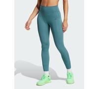 adidas performance - Optime - Leggings alla caviglia verde-azzurro preloved-Blu 2XL