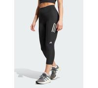 adidas Performance - Own The Run - Leggings a 3/4 neri-Nero 2XS