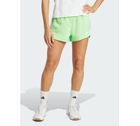 Short da allenamento Pacer 3-Stripes Woven High-Rise Lime Burst / White S 8 CM