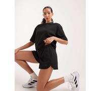 adidas Performance - Pacer - Pantaloncini da allenamento in piqué neri-Nero M