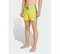 adidas performance - Pantaloncini da bagno 5 pollici giallo acceso/verde intenso con 3 strisce L