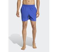 adidas performance - Pantaloncini da bagno da 5" blu semi lucido e bianco S