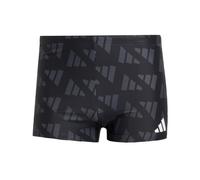 ADIDAS PERFORMANCE Pantaloncini sportivi da bagno 'Logo Graphic Swim Boxers 2' antracite / nero / bianco Uomo ADIDAS PERFORMANCE M-Lxregular