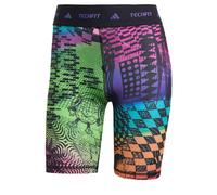 ADIDAS PERFORMANCE Pantaloni sportivi 'Adidas x Jeremy Scott Pride' verde / arancione / rosa / nero Donna ADIDAS PERFORMANCE XS-Sxregular