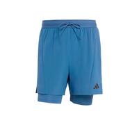 Adidas Pantaloncini sportivi D4T 2in1 Uomo Blu M