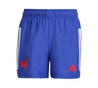 Mens adidas FFR Rugby MATCH SHORT GIOVANI - Blu, blu 10-11Y