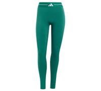 ADIDAS PERFORMANCE Pantaloni sportivi 'Hyperglam Colour Block Full Length' smeraldo / bianco Donna - PROMO - Sport - Abbigliamento sportivo - Pantaloni sportivi - Leggins ADIDAS PERFORMANCE M