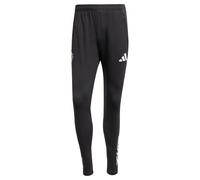 adidas Performance - Manchester United Tiro 25 Competition - Pantaloni da allenamento neri / prugna aurora / neri-Nero M