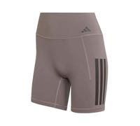 Adidas Optime Workout 3 Stripes 5´´ Short Leggings Grigio M Donna