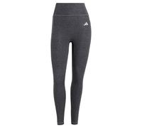 adidas Donna Optime Essentials Workout Heather 7/8 Leggings Tights, grey four mel, M