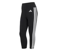 Adidas Optime Essentials Workout 3 Stripes 3/4 Leggings Nero 2XL Donna