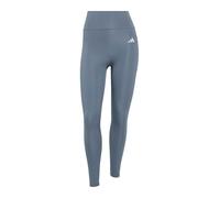 ADIDAS PERFORMANCE Pantaloni sportivi 'Optime Power Essentials' blu fumo / bianco Donna ADIDAS PERFORMANCE L