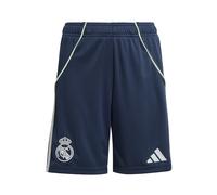 adidas Bambini Real Madrid Pantaloncini Away 2025 2026 Juniors, Blu, 11-12 Years