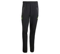 adidas Performance - Real Madrid Tiro 25 Pro Vis - Pantaloni da viaggio tecnici neri/limone lucido-Nero L