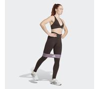 ADIDAS PERFORMANCE Pantaloni sportivi 'SCRUNCH LEGGINGS' marrone scuro Donna ADIDAS PERFORMANCE M-L