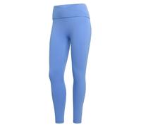 adidas 3 Stripes Studio All Me 7/8 X-Over Leggings Women Leggins S Azzurro