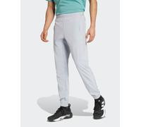 adidas Performance - Pantaloni sportivi tecnici color argento halo/lime burst L