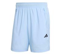 adidas Uomo Train Essentials Woven Training Shorts, Glow Blue/Black, XL 9 inch