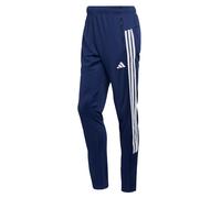 PANTALONI DA ALLENAMENTO ESSENTIALS ALL-SET 3 STRIPES KNIT Dark Blue / White XS
