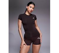 adidas performance - Power Essential - T-shirt marrone S