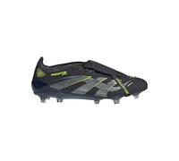 Scarpe da calcio Predator Elite con linguetta pieghevole per terreni compatti. Core Black / Carbon / Lucid Lemon 44