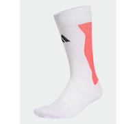 Calze da calcio adidas Predator Performance Cushioned White / Lucid Red / Black 46-48