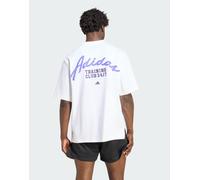 adidas Performance - Primelift Essentials - T-shirt da allenamento bianca con grafica-Bianco 3XL
