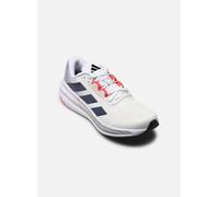 adidas Questar 3 Running Shoes, Scarpe da Corsa Uomo, Cloud White/Core Black/Pure Ruby, 42 EU